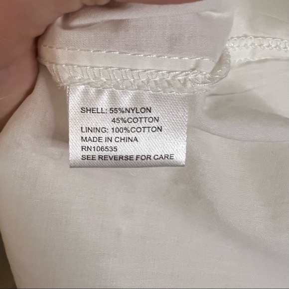 Revolve Central Park West Bristol Off Shoulder Dress White Size Large NWT - Picture 9 of 11